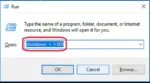 How to restart or shut down a laptop on which Windows 10 is running