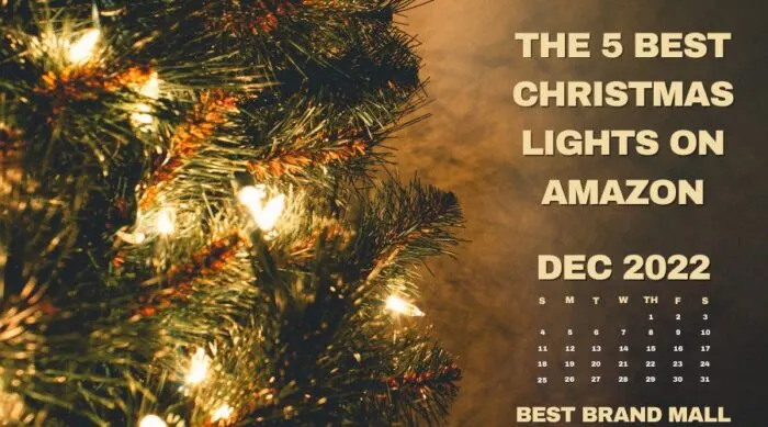 The 5 Best Christmas lights on amazon