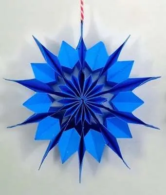 3D Paper Snowflakes