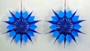 3d paper snowflakes