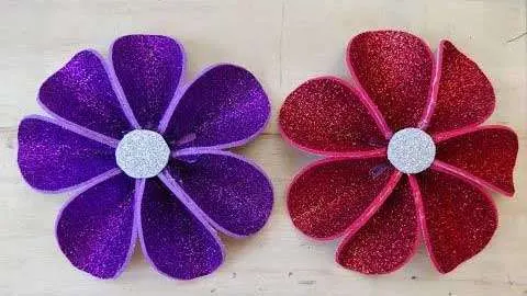Glitter Foam Paper Crafts 1