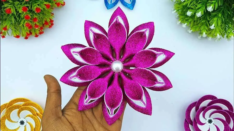 Glitter Foam Paper Crafts