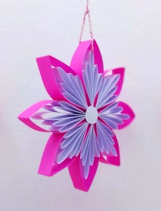 Handmade Paper Star decoration