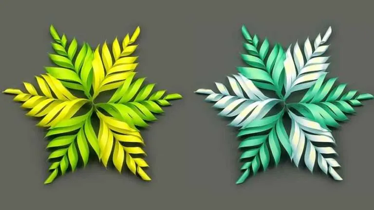 how to make paper snowflakes easy