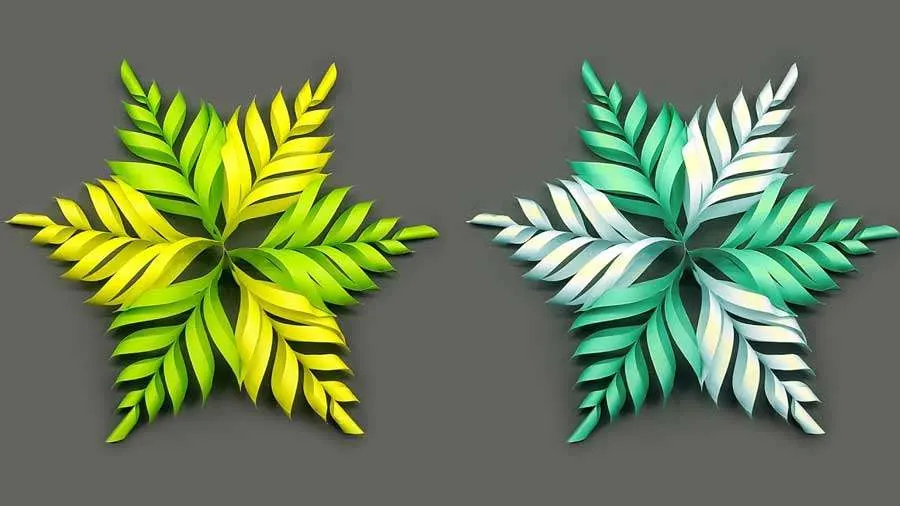 how to make paper snowflakes easy