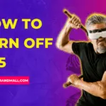 how to turn off ps5